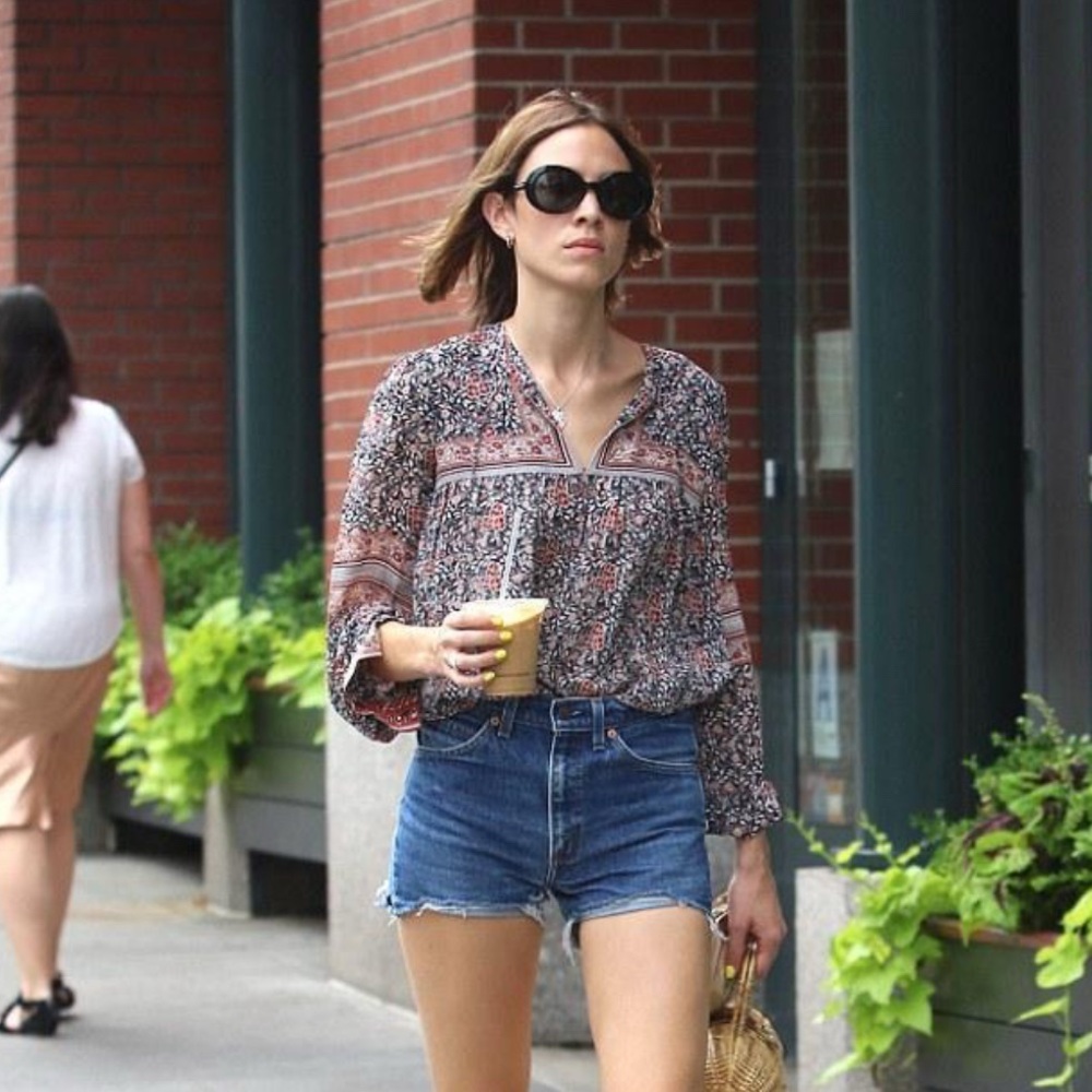 Ulla Johnson - Silk Manon Floral Top - Size 2 (ASO Alexa Chung)